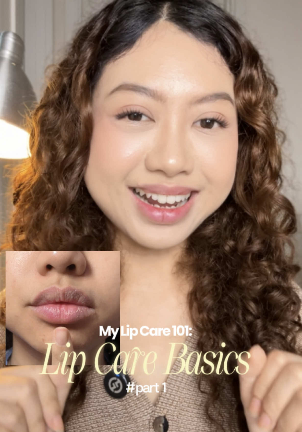 Replying to @O H M Sebenernya bibir aku tuh gampang bgt kering sih 😭Makanya aku bikin 2 part, karena basic tips ini yang selalu aku lakuin biar balik lembap lagi di luar pilih produk lip treatmentnya sendiri. Aku bahas detail lip treatment products-nya di Part 2 ya✨ #lipcare #liptreatment #bibirkering #drylips #lippies 