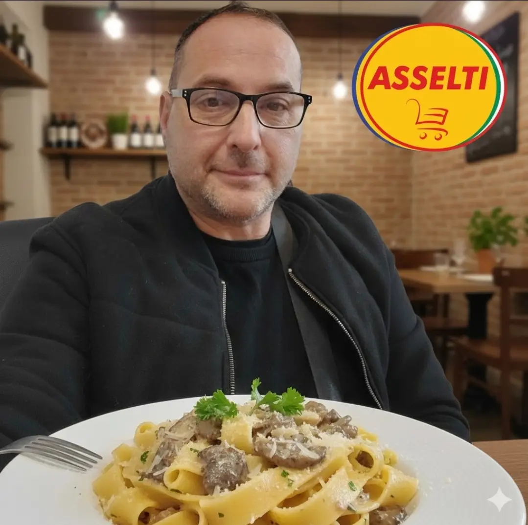 Astazi Pappardelle Asselti cu ciuperci pofte mare!