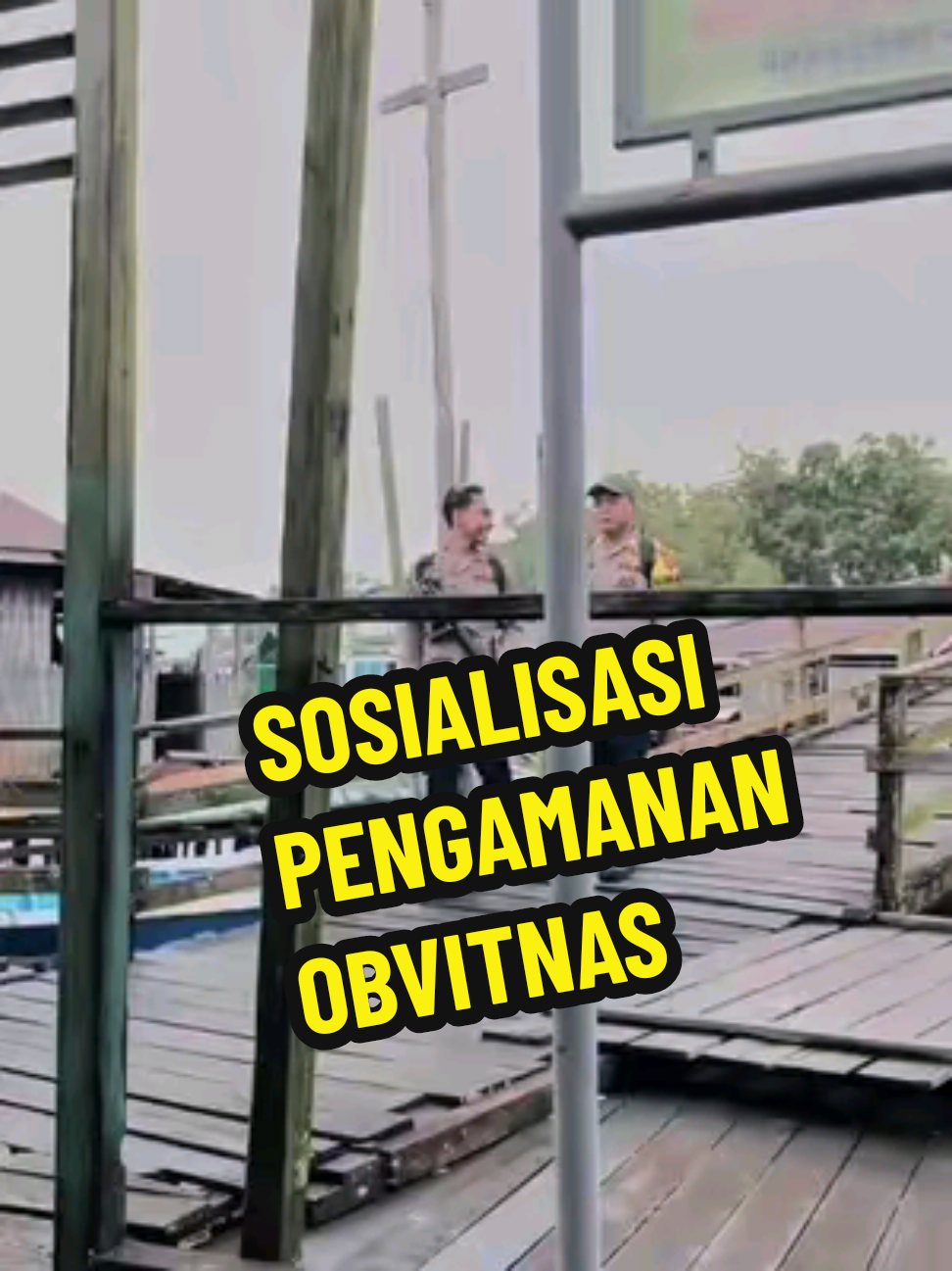 Sosialisasi Pengamanan OBVITNAS Tahun 2025 Di Désa Persiapan Tanjung Berukang #sosialisasi  #bhabinkamtibmas  #binmas #anggana 