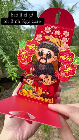 bao lì xì 3d popup tết bính ngọ 2026#xuhuong #baolixi #baolixitet #tetbinhngo2026  @🍀Bich Nguyen🍀  @🍀Bich Nguyen🍀  @🍀Bich Nguyen🍀  