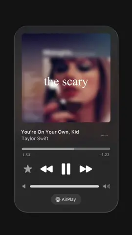 you’re on your own, kid — taylor swift #fyp #lyrics 