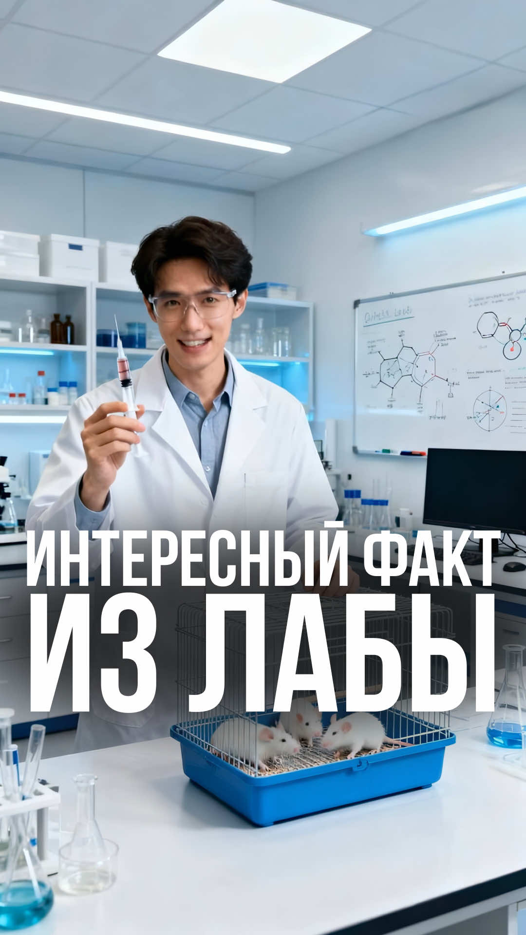 Шутки в лаборатории иногда рождаются из фонетики 💁🏼‍♂️🐭 #юмор #скетч #мем #ии