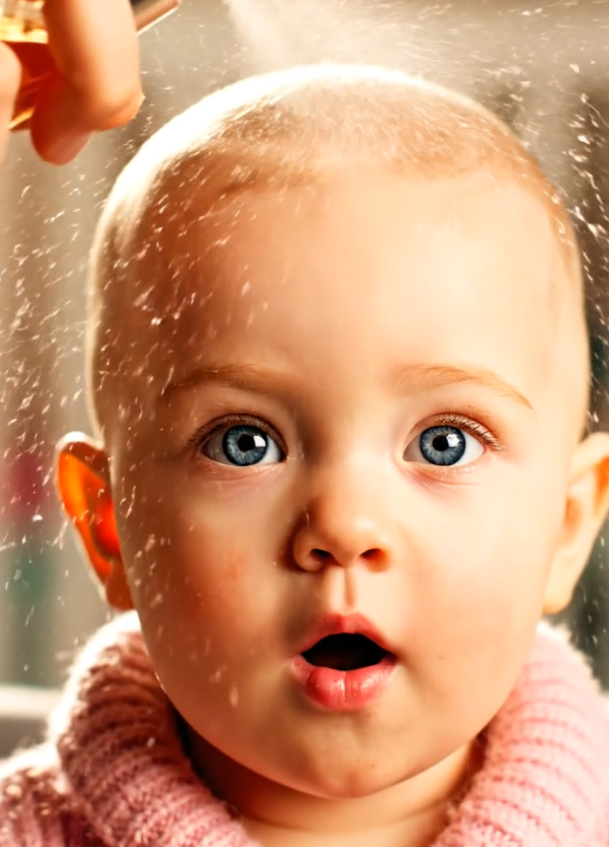 😲 #FYP #hair #spray #creatorsearchinsights #asmrhairspraying 