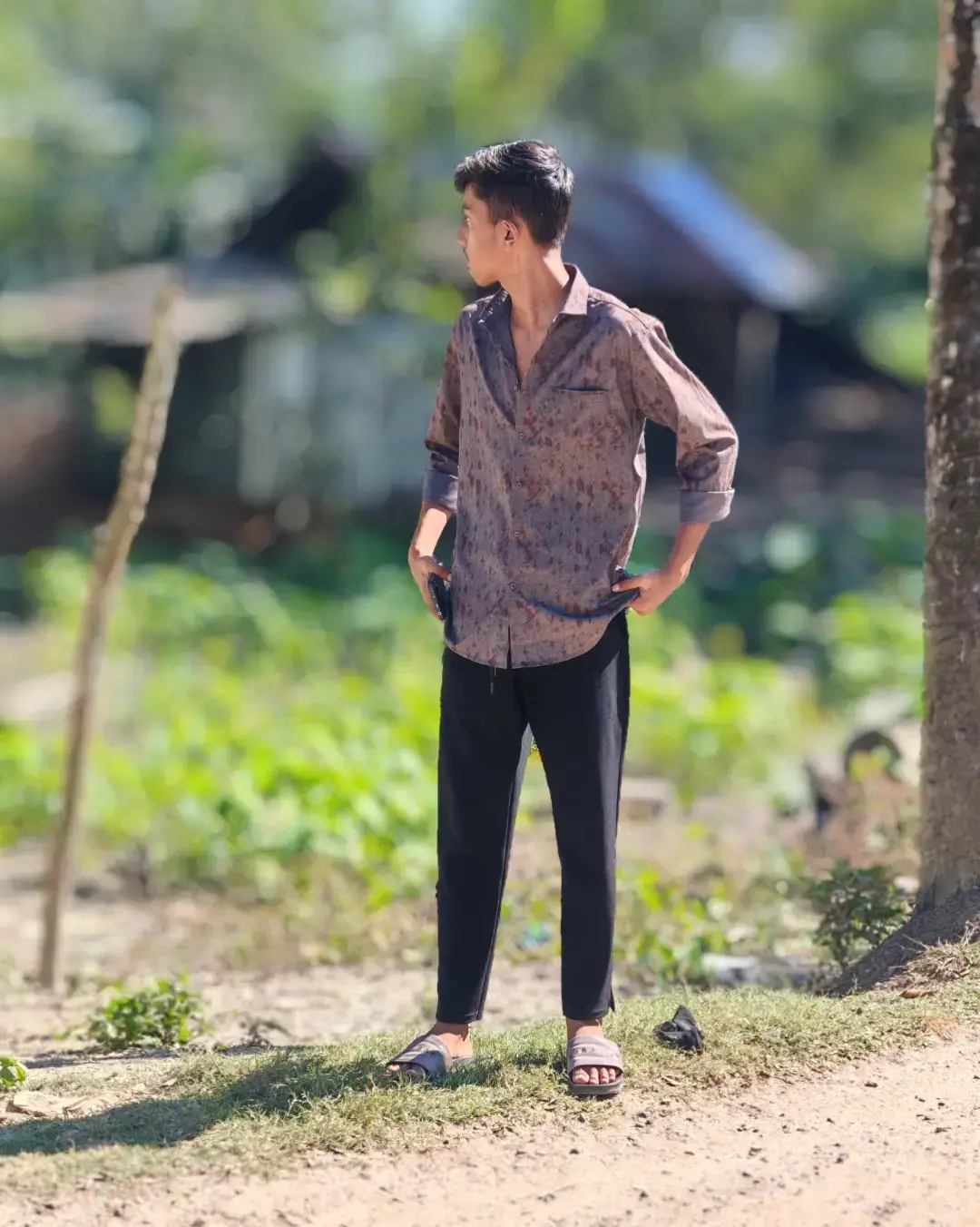 #outfit cowok berwarna