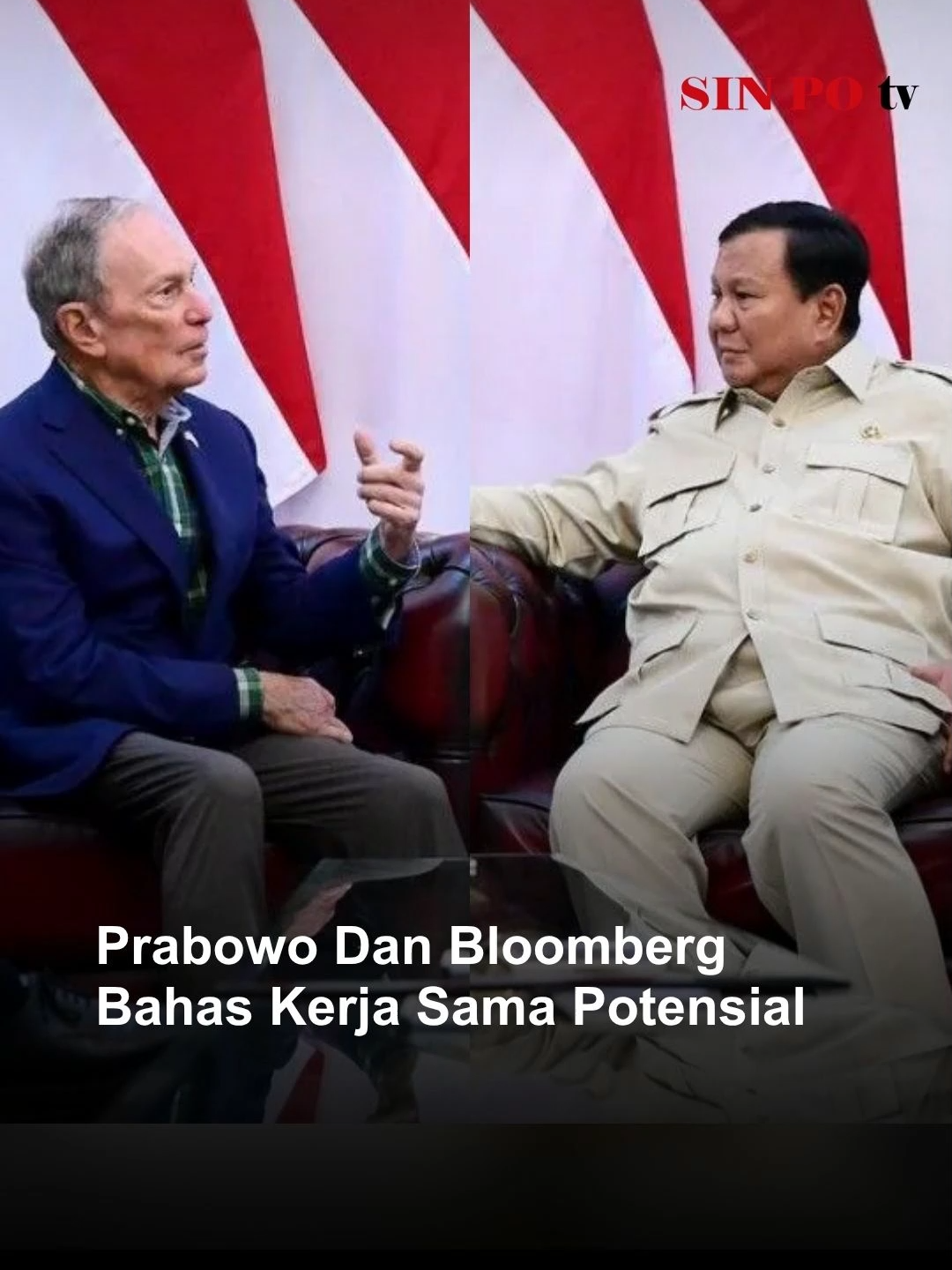 Prabowo Dan Bloomberg Bahas Kerja Sama Potensial. CEO Danantara Rosan Perkasa Roeslani menyampaikan pertemuan Presiden Prabowo Subianto dan Michael Bloomberg sebagai langkah penting dalam menjajaki kerja sama baru. Keduanya membahas peluang kolaborasi di bidang SDM, kesehatan, dan konservasi laut. #sinpotv #sinpotvnews #prabowo #Danantara #rosanroeslani #Bloomberg #berita #beritatiktok #beritaterkini #viral #fyp #tranding
