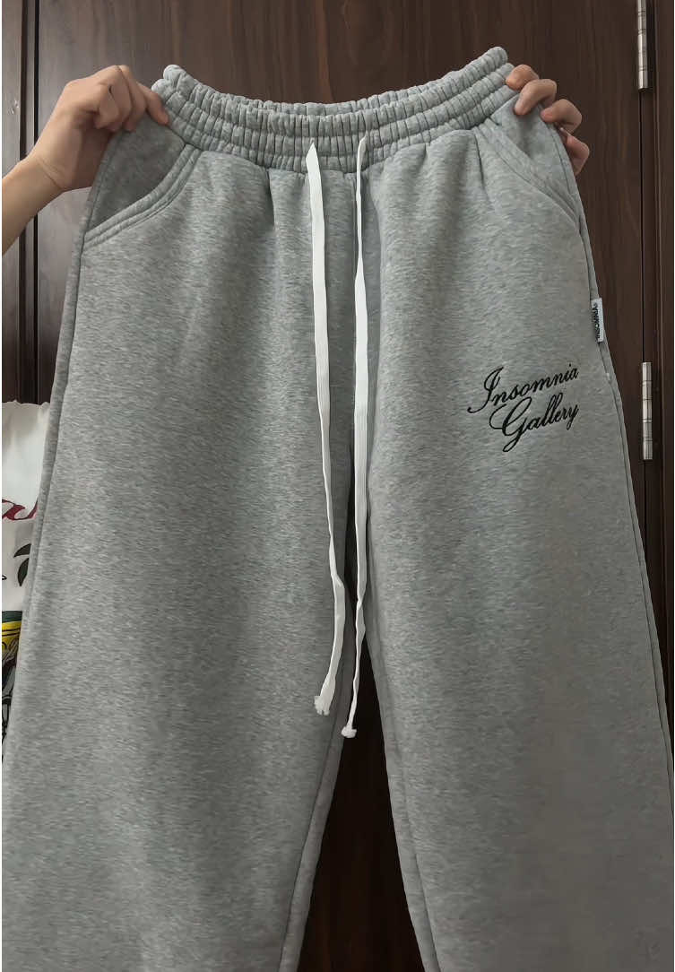 Quần nỉ bông vừa ấm vừa xinh @INSOMNIA CLUB  #quannibong #quanni #insomnia #emacgi 