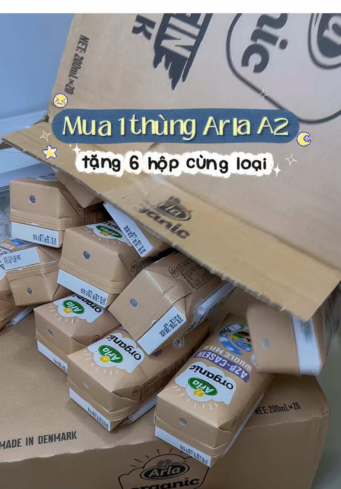 Huhu deal này rẻ quá phải mua vội. Đặt lúc 7h tối mà book ship hoả tốc 0Đ mà sốp ship cho lun 😆 #aidenoi #arlaa2organic #suatuoichobe 