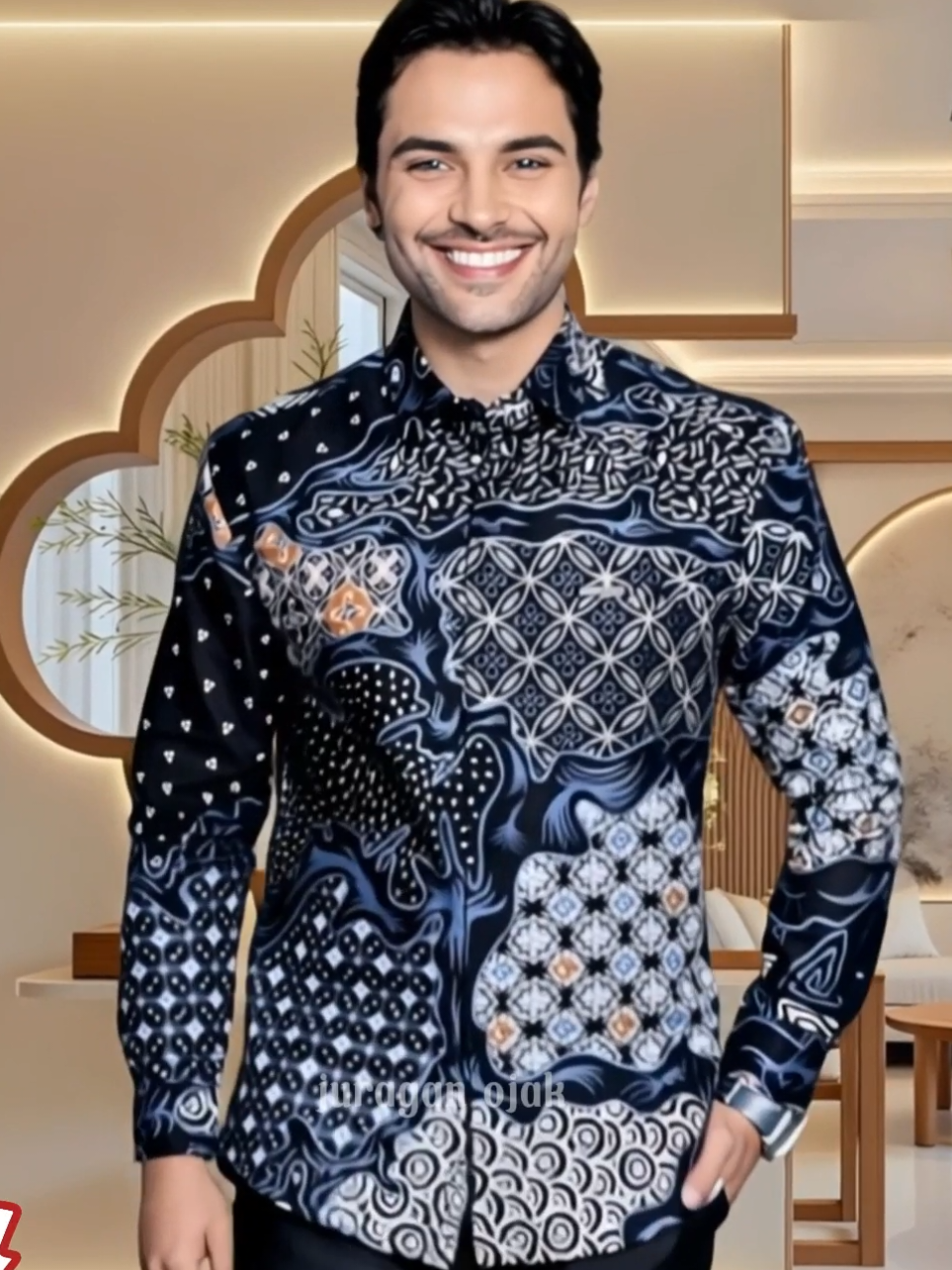 kemeja batik premium pria laskala.design slim fit nan elegant,bahan katun premium yang halus dan lembut nyaman dipakai sedap dipandang. #kemejabatikpria #batikpremium #batikslimfit #batikmodern #laskalabatik 