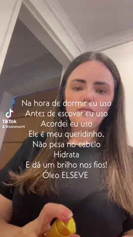 Use sem moderação! Cabelo requer cuidados diários e ter produtos bons é essencial pra que seu cabelo tenha resultado satisfatório.  Eu uso diariamente e ele rende demais, um pump já da pra usar no cabelo todo.  Deixo o link dele aqui abaixo  #elseve #cabelosaudavel #cabeloslindos #oleocapilar 