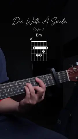 Die With A Smile #guitar #chord 