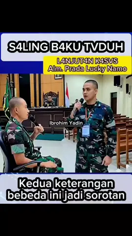 Suasana Sidang memanas ketika ketika dua Anggota memberikan pernyataan saling bertentangan. Momen tegang ini menggambarkan betapa seriusnya proses Hukum. #pradaluckynamo  #justiceforpradalucky  #tniindonesia🇮🇩  #fypviralシ #trending 