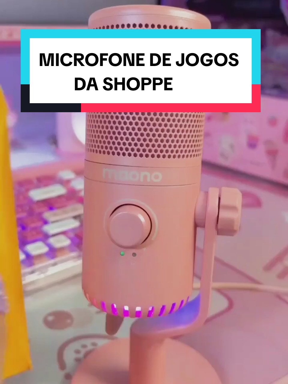 MICROFONE DE JOGOS🎙️🎙️🎙️#finderviralshopee2025 #filiados #viralllllll #fyyypppppppppppppp 