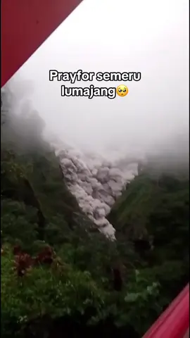 Lekas sembuh lumajangku🥺 #erupsi #semeru #lumajang 