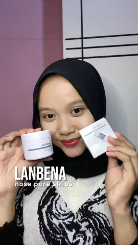 bye bye hidung strawberry👀🫢 hempas komedo sampe ke akar cuma pake produk satu ini💯🤩‼️ @Lanbena.Indonesia @lanbena.beauty #lanbena #skincareroutine #blackhead #maskerkomedo #komedo 