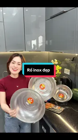 Combo 4 chiếc rổ làm bằng inox chắc dày mà đang có giá rẻ thật ạ! #xuhuong #phuongconuong #roinox #roinoxdanang #roinoxcaocap 