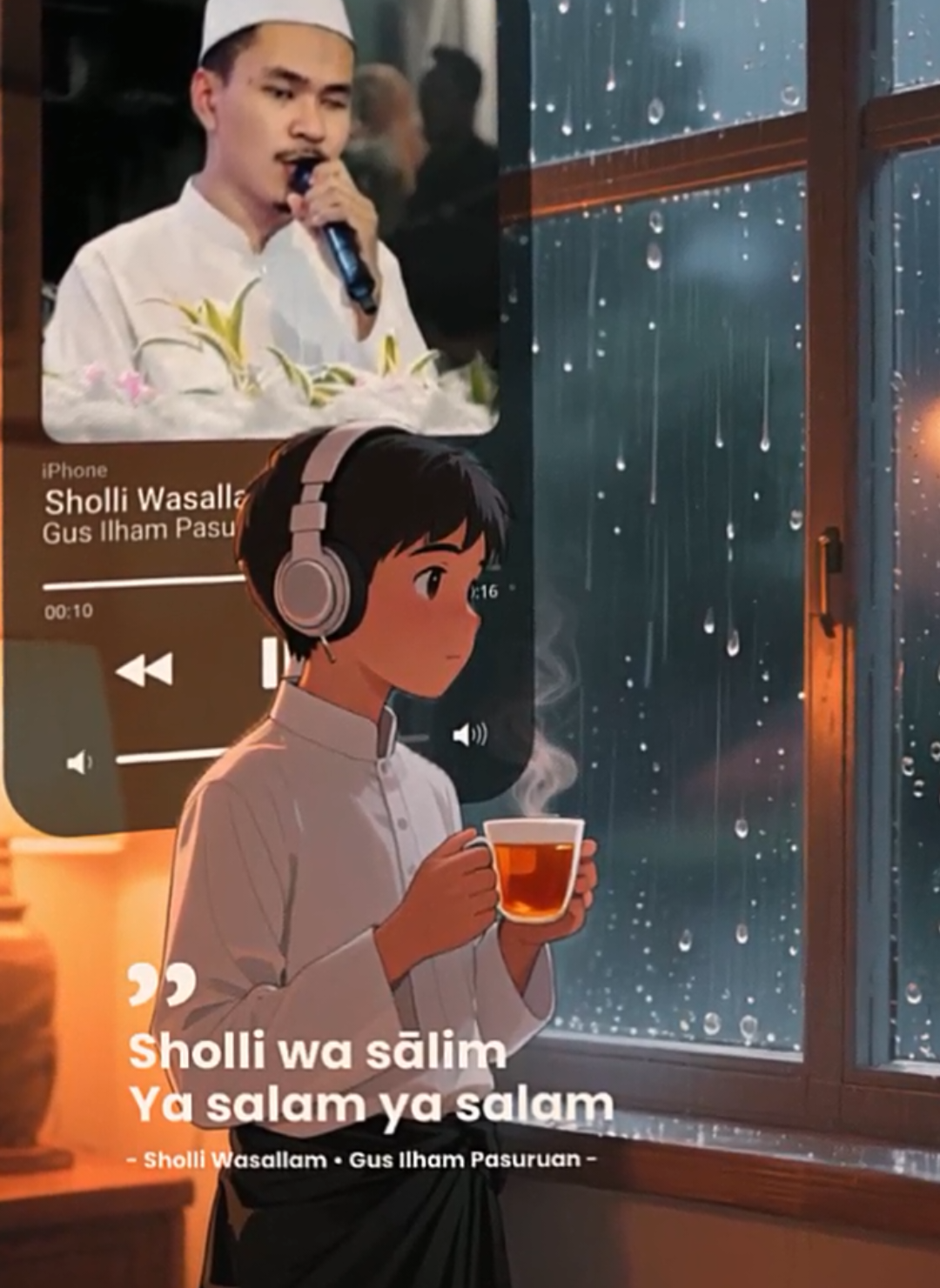 #CapCut Sholli Wasallam #fyp #foryou #sholawat #hazzafa 