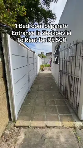 🏠 1 Bedroom Separate Entrance for Rent – R5,500/Month 📍 Zeekoevlei/Grassy Park Area 📅 Available from 7th December 2025 1. Key Features:    💧  Water Included (electricity excluded, prepaid meter installed)    🍽️ Open-plan kitchen with built-in cupboards    🛏️ 1 Bedroom with cupboards for storage    🚿 Bathroom with shower, hand basin, and toilet    🅿️ Secure Yard Parking behind closed gates    🛜 Fibre-ready connection 2. Additional Details:    🛡️ Located in a safe and quiet neighborhood    🐾 No pets allowed 3. Rental Information:    ☑️ Background check: Affordability prioritized over credit checks.    🏦 Minimum income required: R12 000-R18 000 (combined or individual).    ✅ Rent: R5,500/month    🔐 Deposit: R8,000    📑 Lease: 6 months agreement, with an option to renew upon expiration.    📅 Available from 7th December 2025 How to Apply: 🔗 Click the link in my bio and complete the form OR 📩 Send me a message via WhatsApp at +27 62 754 9658 to receive a form. Applications are processed on a first-come, first-served basis. Submit yours promptly to secure this cozy home! #realestatesouthafrica #pelikanpark #mzansicribs #realestate #southafrica 