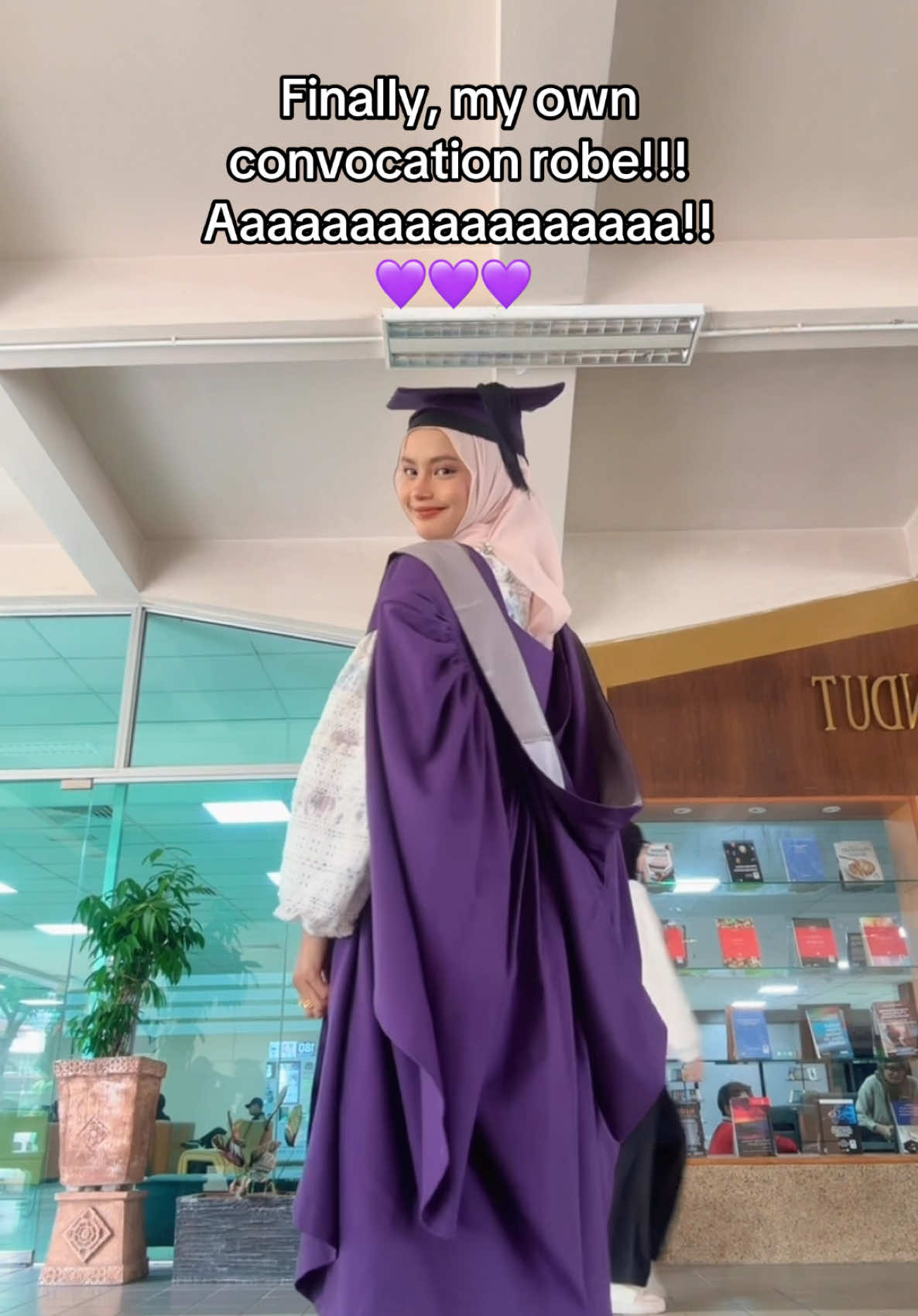 After… all.. the…. struggles..?!! 🥹 #convocation #usm #studentlife 