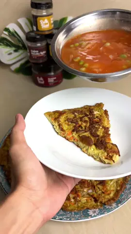 Gak nyangka bikin Fuyunghai modal bumbu tabur bisa persis seperti di restoran chinesefood ✅ Telur bumbu Curry ✅ Saos bumbu korean bbq @Rustic Blend Store  #fuyunghai #telurdadar #bumbumasak #reseptiktok #chinesefood 