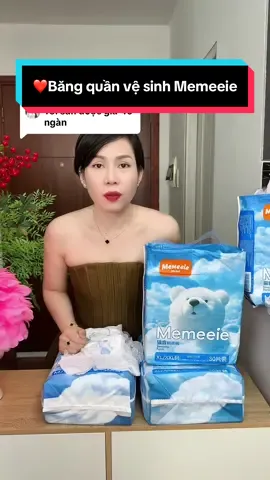 Trả lời @yuna5207418 ❤️Băng quần vệ sinh Memeeie tiện lợi các chị nha #cindythuytichcuc #bangvesinh #bangvesinhdangquan #bangvesinhsausinh#viral 