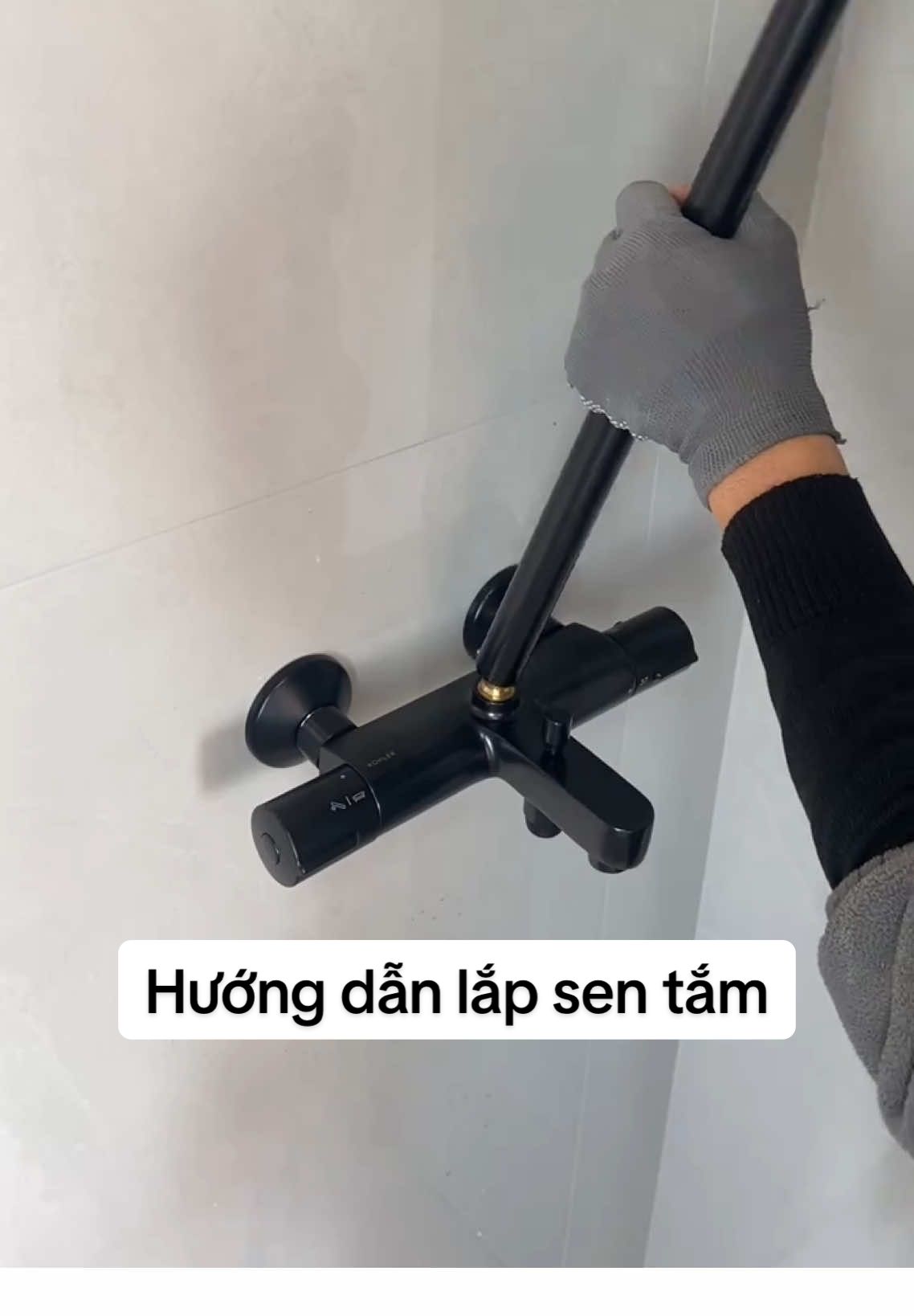 Hướng dẫn lắp bồn sen tắm đứng đơn giản #xuhuong #thietkenoithat #huongdanlapdat #lapdatsentam #kithuat 