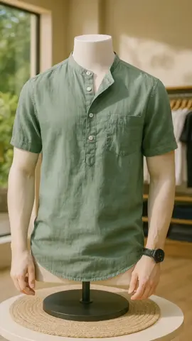 BINS ORIGINAL- Kemeja Kerah Shanghai / Semi koko Pria Slimfit Abu Biru Hitam Merah Muda Muslim Navy Panjang #kemejashanghai #kemejalenganpendek #shanghai #kokopria #fy 