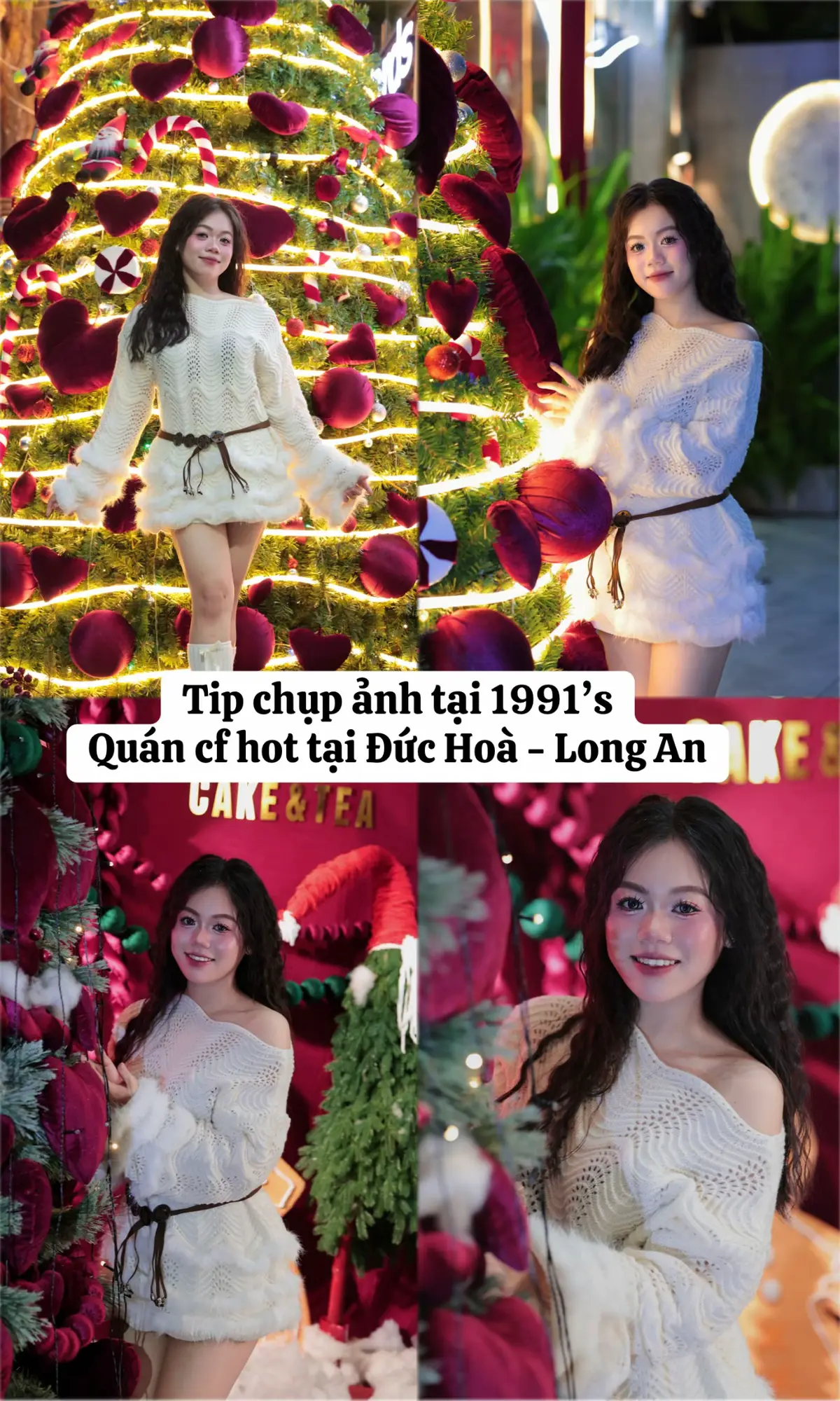 Gốc nào cũng xinh luôn ạ#CafengonDucHoa #xh #Cafekhonggiandep #noel 
