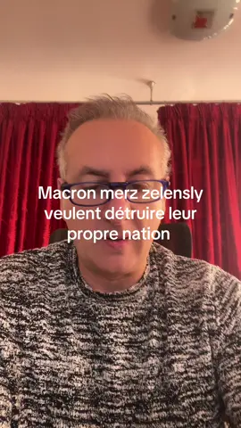 #macron #zelensky veulent détruire leur propre #nation et leur #peuple au profit d’une supranation européenne 
