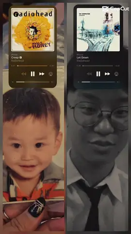 #pastvsfuture losing my smile 😔#radiohead 