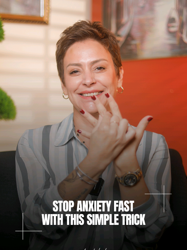 Your body hides its own panic “off switch you just have to know where to press. ✨🧠 #CalmTechnique #AnxietyRelief #viral #fyp #explore   ‌ ‌ جسمِك فيه زرّ سحري… بضغطة وحدة بيهدي كل توتّر. جرّبيها. ✨💛  