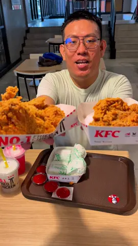 Wow sebanyak ini cuma 120an ribu!!! #pahlawandikuliner #hdagofoodie #kfc