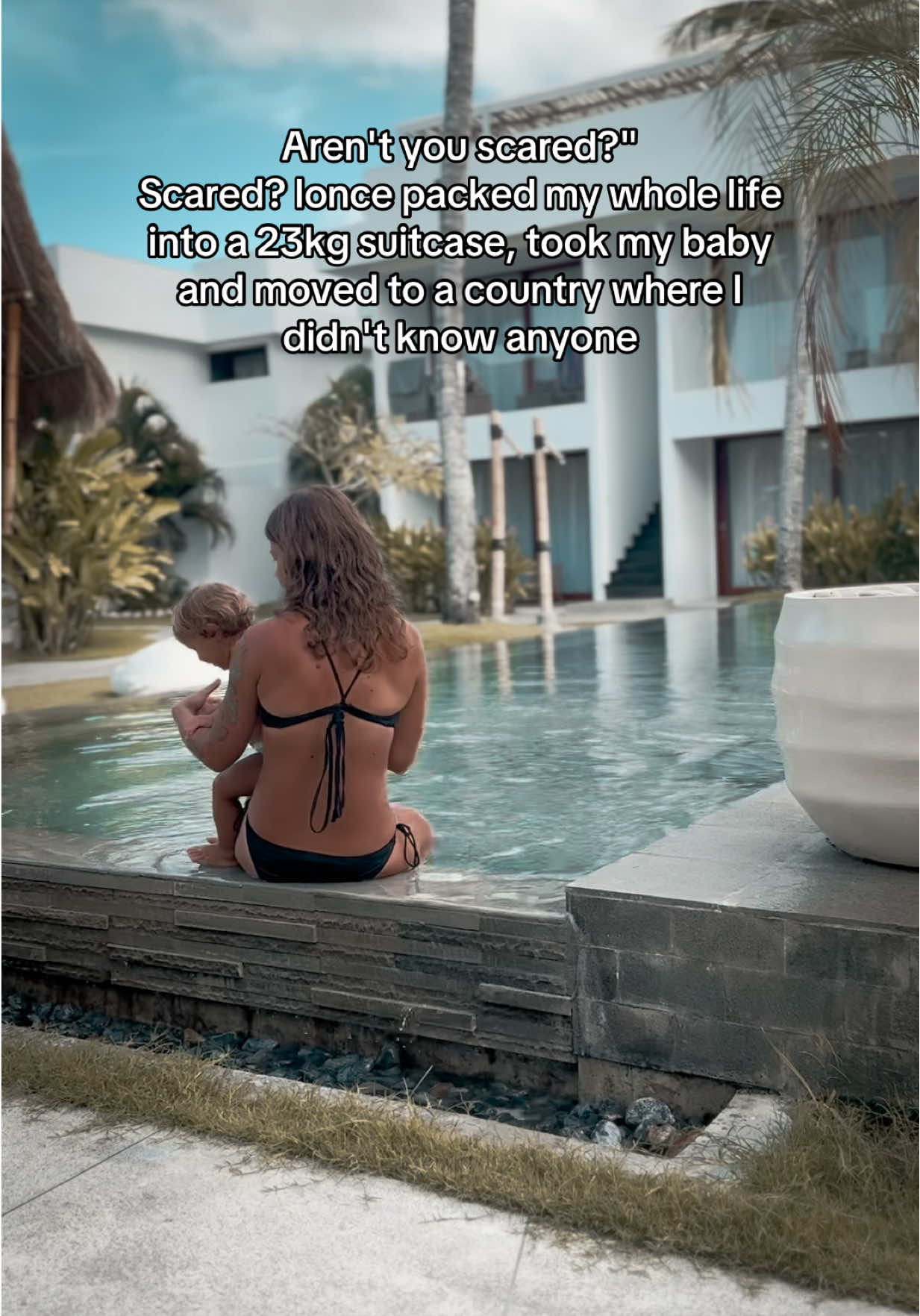 Sometimes the bravest thing you can do is start over—alone, scared, but free. #expatlife #movingabroad #livinginuae 