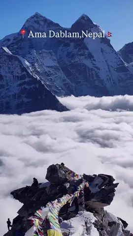 Waking up at Ama Dablam Camp 2 (6,000m) feels like standing on the edge of heaven. 🌤️ Surrounded by the towering Himalayan giants, every breath of crisp mountain air and every golden sunrise reminds you why this peak is one of Nepal’s most beloved treasures. From this perch, you’re treated to breathtaking views of Everest, Lhotse, and the untouched beauty of the Khumbu Valley — a mountaineer’s dream come true. 🏔️💙 The journey from Ama Dablam Base Camp to Camp 2 is both challenging and deeply rewarding — a blend of adventure, serenity, and awe that stays with you forever. ✨ If you’re passionate about trekking in Nepal, mountain photography, or high-altitude expeditions, this view is the ultimate reward. 📍 Ama Dablam Camp 2, Nepal 🗻 Altitude: 6,000m / 19,685 ft ❤️ Tag a friend who would love this view! #AmaDablam #AmaDablamCamp2 #Nepal #Vyastreks #VyastreksNepal          