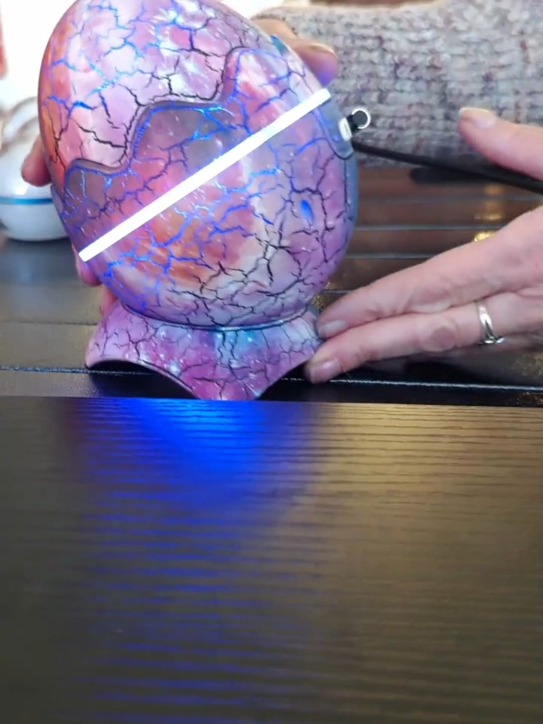 How the Dinosaur Egg Projector Looks #tiktokshopfinds #tiktokshop