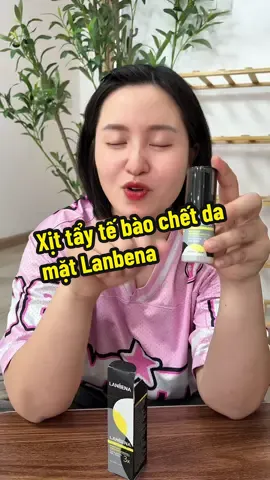Xịt tẩy tế bào chết da mặt Lanbena #xittaytebaochet #taytebaochet #taytebaochetdamat #nabeodaily 