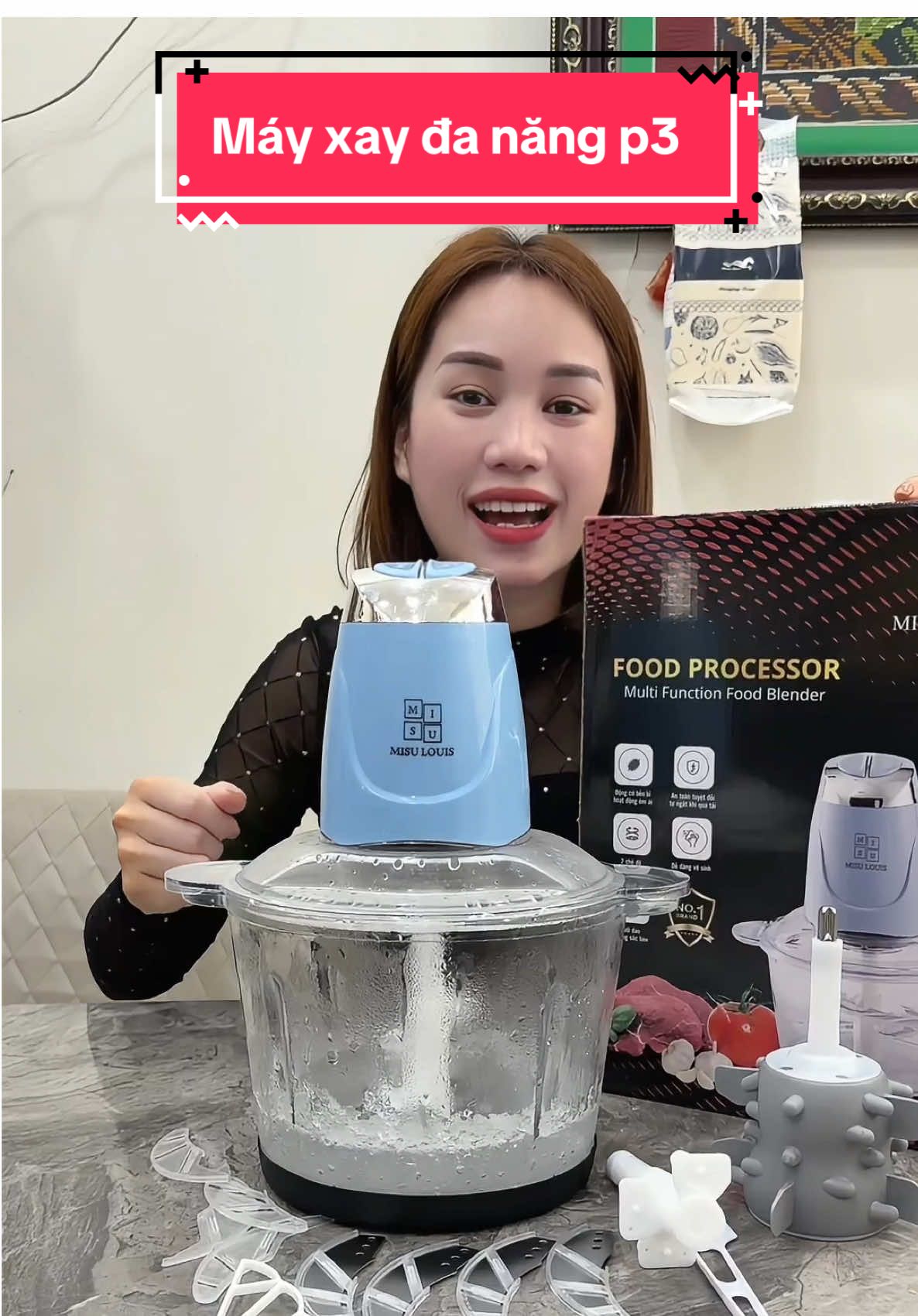 Máy xay đa năng kèm nhiều quà tặng kèm #xuhuong #hangmen96 #mayxaydanang #mayxaythitdanang 