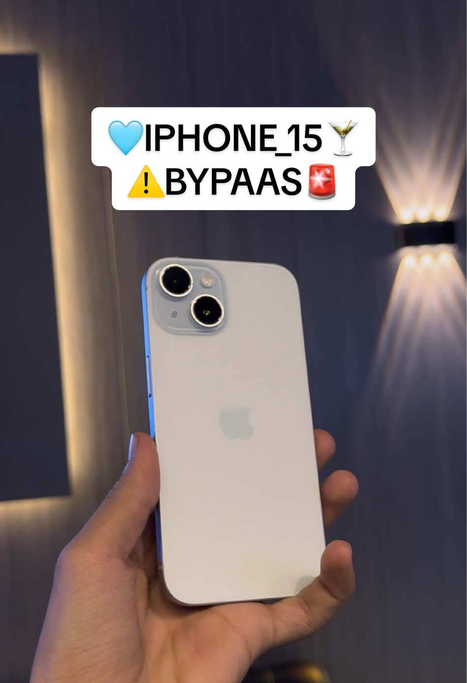 _IPHONE-15 🩵🚩 _ bypas ❤️‍🔥 _ 10/10🚨🤍 _ water_ pack 📍 _ 75k fixxx⚠️ #iphone15 #bypass #foryou 