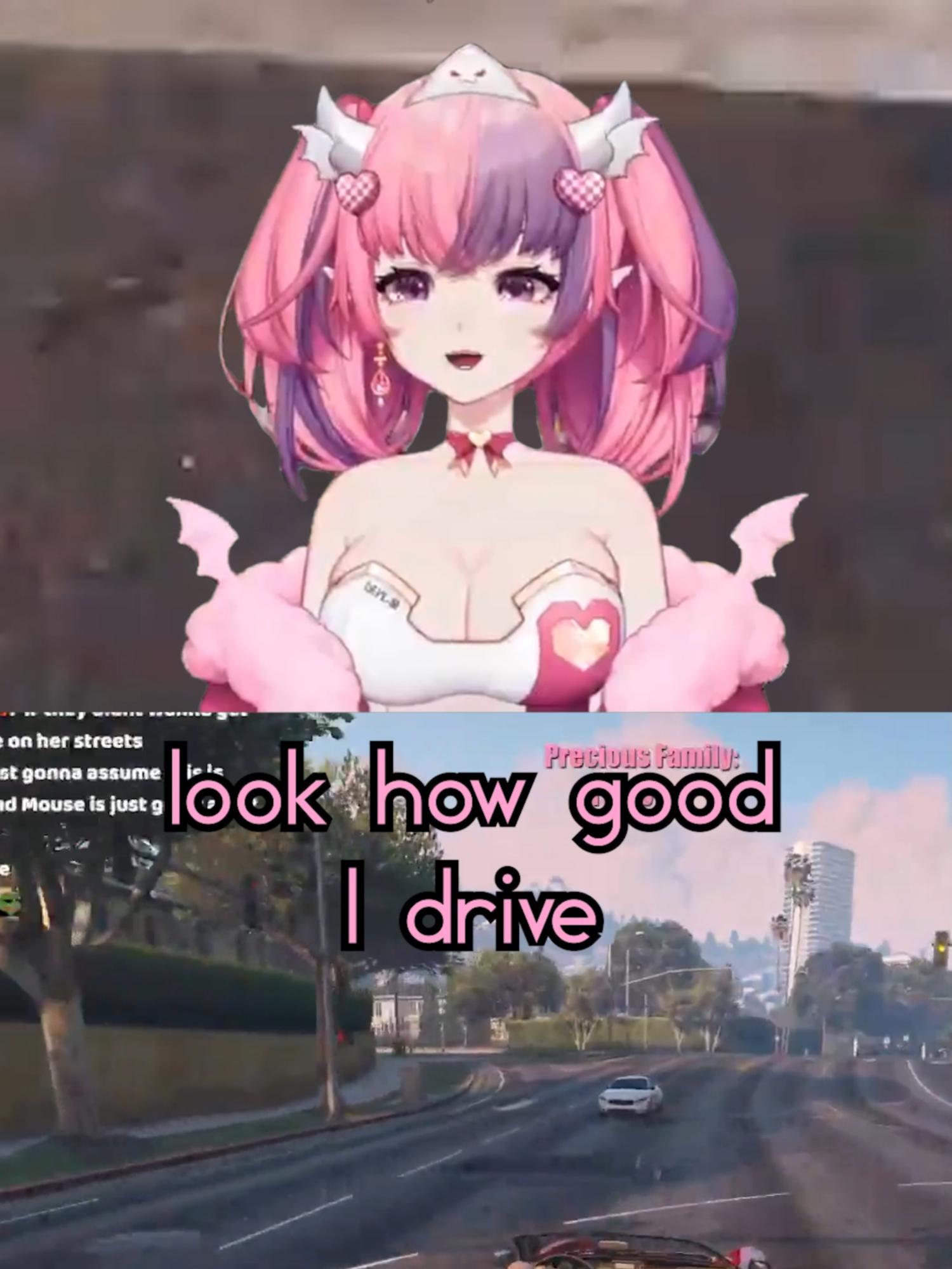 im the best driver #ironmouse #vtuber #envtuber #indie #anime #vtubers #twitch #fyp #gta