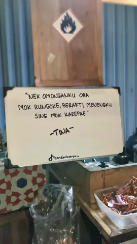 Kabeh enek wanci kesele @dekna102 . . . . #bismillahrame #storyjowo #jowostory #jowopride #foryou