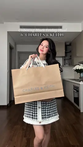 Black friday haul 🎁 #fypシ #bag #shoes #charleskeith 