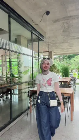 Kaos crop wanita 💕 #ootdfashion #ootdhijab #kaoscrop #fypviral 