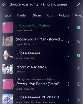 choose your fighter x king and queen by Avamax  #100k #vestiazeta #music #spotify #lyrics 