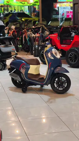 Deskripsi Motor Motoran Aki Anak 🍀 Merk : PMB 🍀 Tipe : M-999 HONDA SCOOPY (Official Licensed By Honda) Spesifikasi : ➡️ Material : Plastik & Besi ➡️ Baterai 6V 7Ah ➡️ Bluetooth ➡️ Port USB ➡️ Musik ➡️ Klakson ➡️ Lampu LED ➡️ Transmisi : Maju & Mundur ➡️ Design dashboard sporty ➡️ Step floor lebih luas ➡️ Garnish foot step ➡️ Garnish disc brake ➡️ Cocok untuk anak umur 3-10 tahun ➡️ Kemasan 1 Dus isi 1 Unit ➡️ Ukuran Produk : 100 x 46 x 75 cm ➡️ Ukuran Dus : 85 x 32 x 51 cm #scoopy #mainanscoopy #motoraki #motorakianak #motoranak 