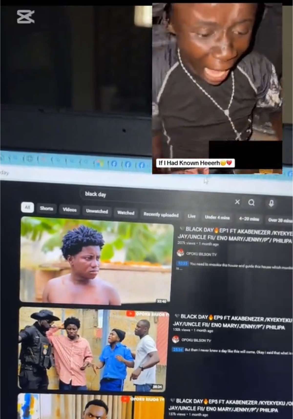 Try Watch Black Day By Opoku Bilson it Almost Relates to Clifford the three boys on a motorbike His Mom advice him on a dream she had not to step out of the house but he went on with Eric and ended up in trouble and later lost Eric who committed the crime #fyp #trendingvideo #sad #emotional 
