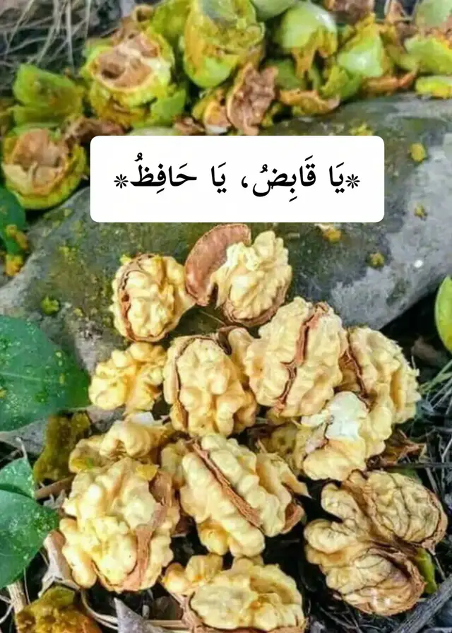 *يَا قَابِضُ، يَا حَافِظُ*   (یا قابض، یا حافظ) یہ اللہ تعالیٰ کے صفاتی نام ہیں۔