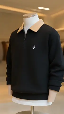 PLATINUM WORLD.ID Jaket Sweater Rugby Kombinasi Krah - Halfzip RH Unisex Pria Wanita Premium Quality #jaket #sweaterzipper #sweaterstyle #sweaterweather #fypage 