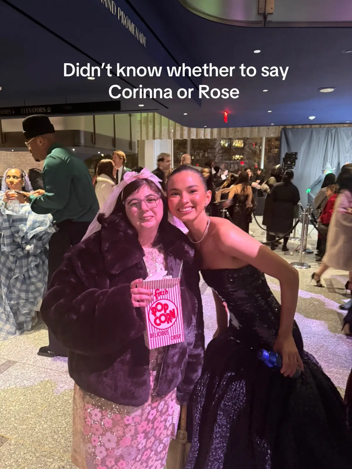 Didn’t know I’d meet my IDOLS at Wicked😭🥹