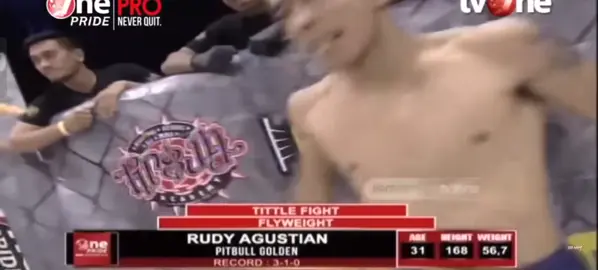 #rudygoldenboy #suwardibecaklawu  #onepride  #nostalgia  #mmafighter  fyppppppppp