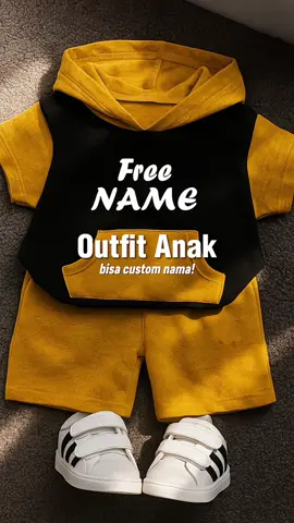 free nama!🤩#hoodieanak #setelananakunisex #namaanak #viralfyp 