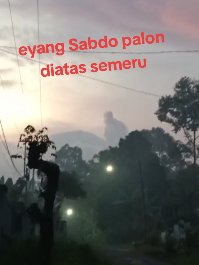 #erupsi Semeru #fyp #trending #viral 